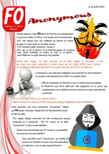 Couverture du tract PDF