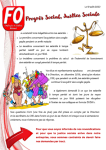 Couverture du tract PDF