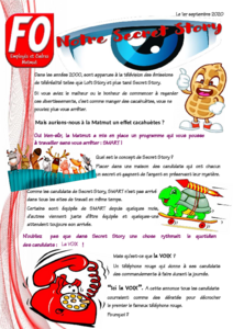 Couverture du tract PDF