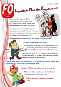 Couverture du tract PDF