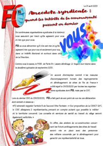 Couverture du tract PDF