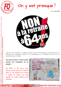 Couverture du tract PDF